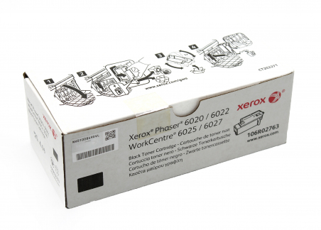 106R02763 ТОНЕР-КАРТРИДЖ ЧЕРНЫЙ WC 6027 Xerox